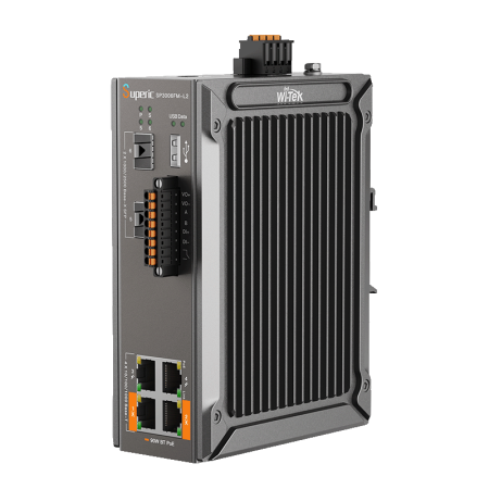 WI-TEK Superic SP3006FM-L2 v3, промышленный коммутатор